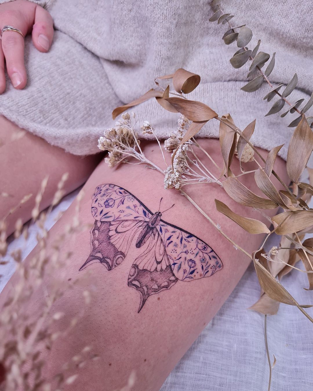 Back Butterfly Tattoos That Fly Free