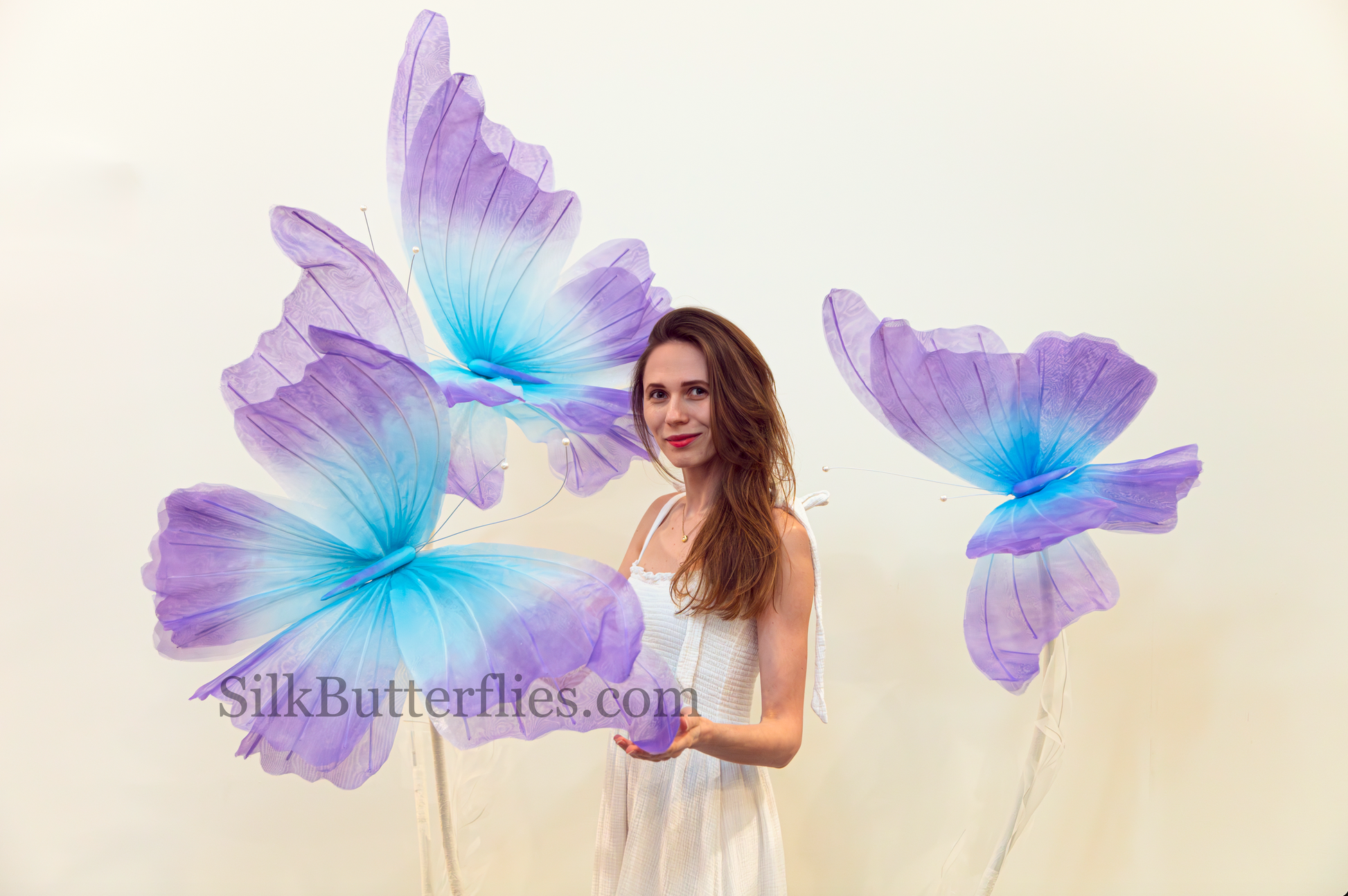 Silk Butterflies decor for Balloon artists