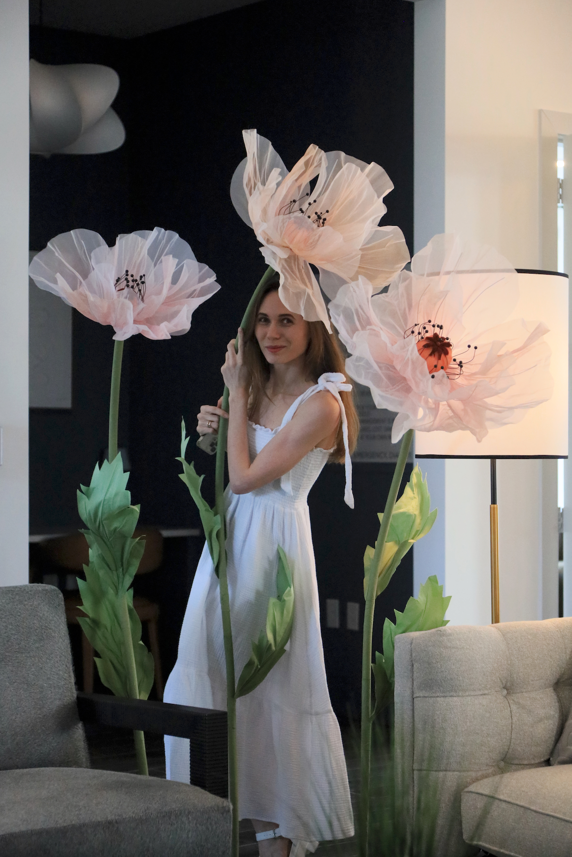 Giant Flowers decor for events