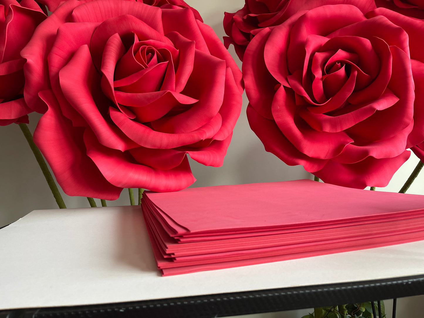 Soft Eva Foam 2 mm thickness Sheets 40x60 cm for Giant Flowers Making