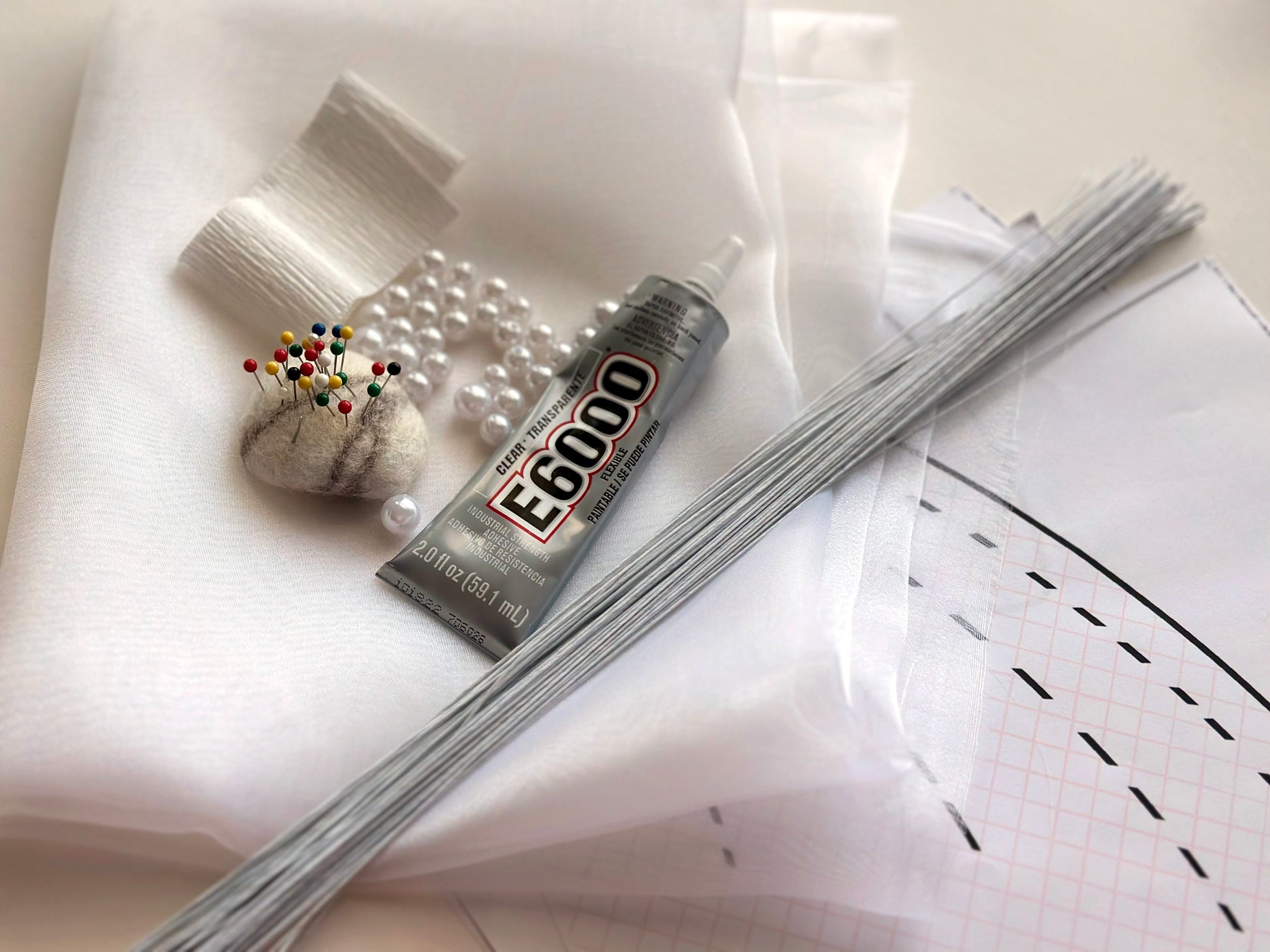 Kit for 3 Giant Silk Butterflies