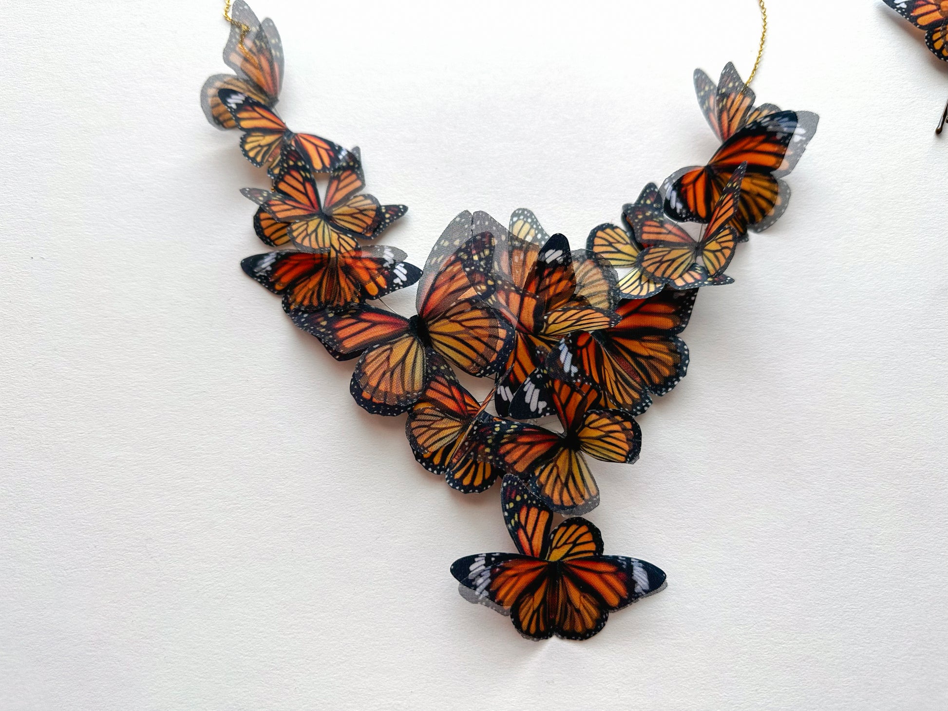Monarch Butterfly Necklace