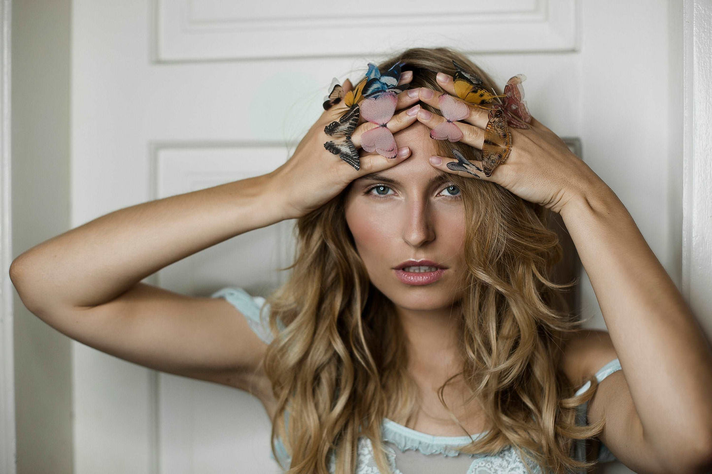 Handmade butterfly jewelry and accessories by local USA crafter, Silk Butterflies