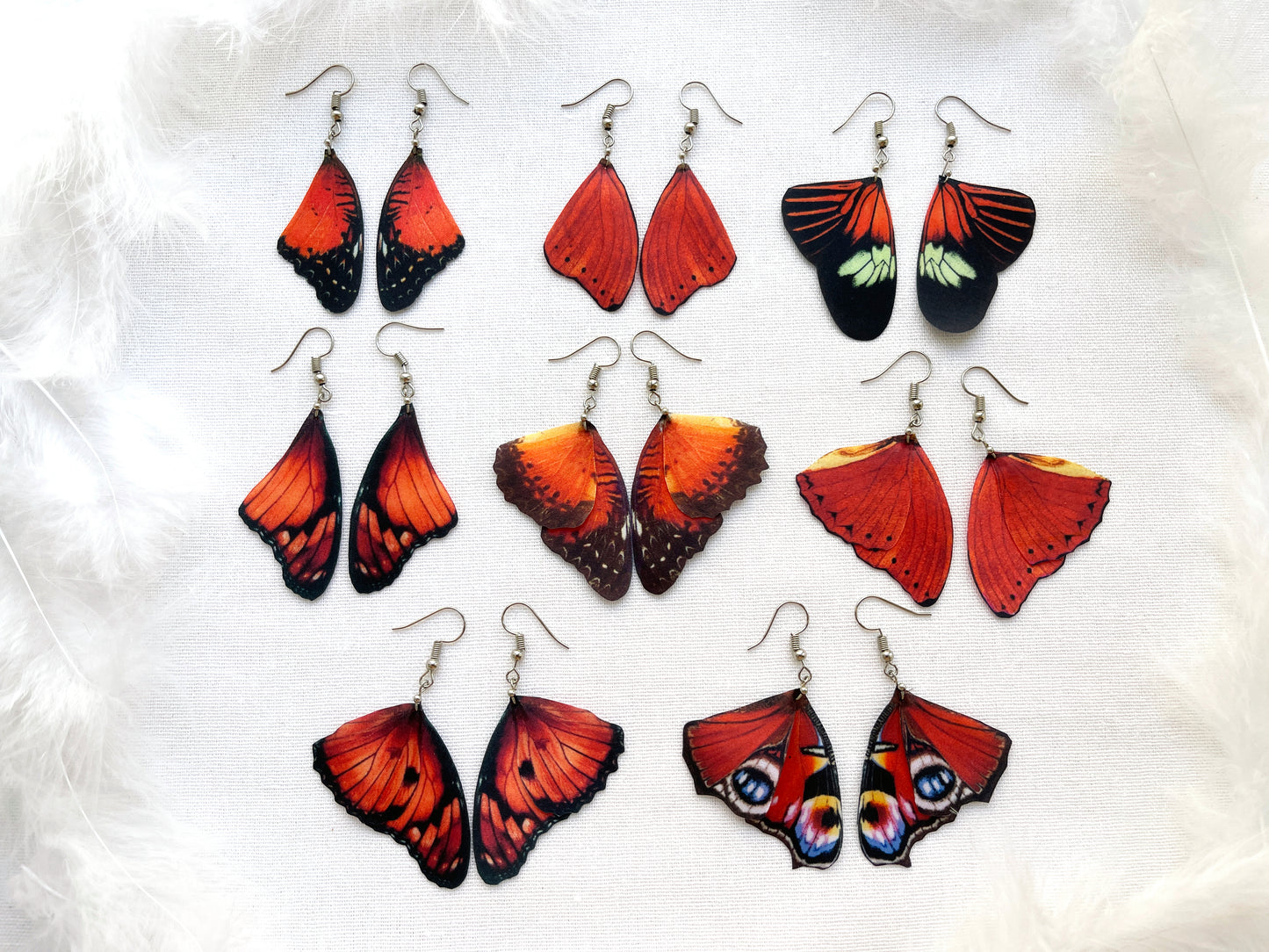 Two Tone Fairy Prom Earrings