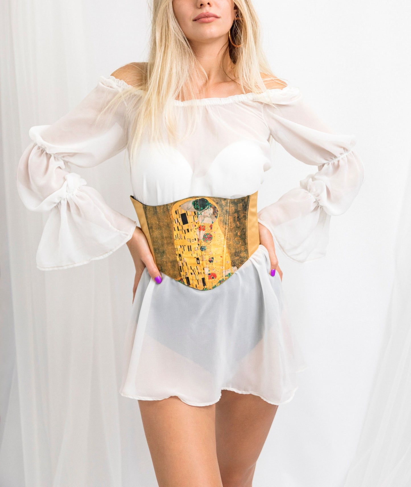 Beautiful prom dress corset belt, perfect for formal events
