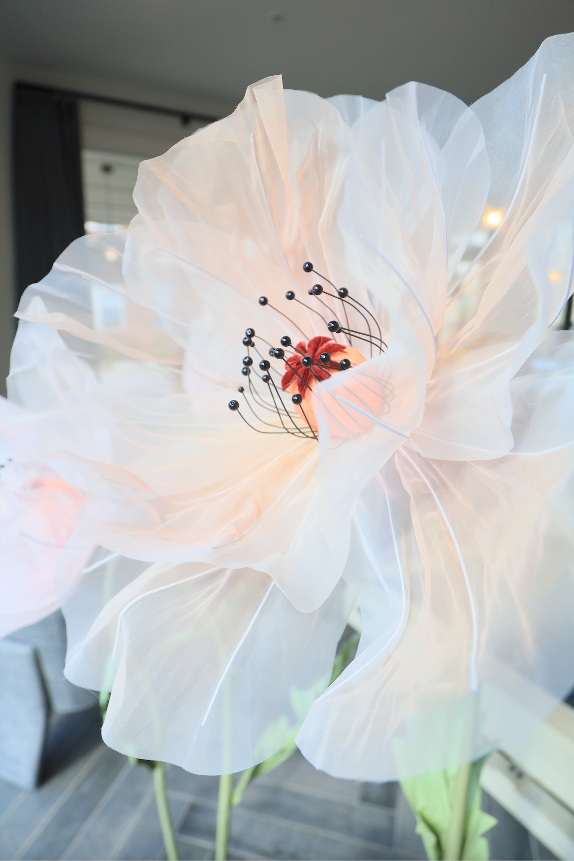 Giant Flowers decor for events