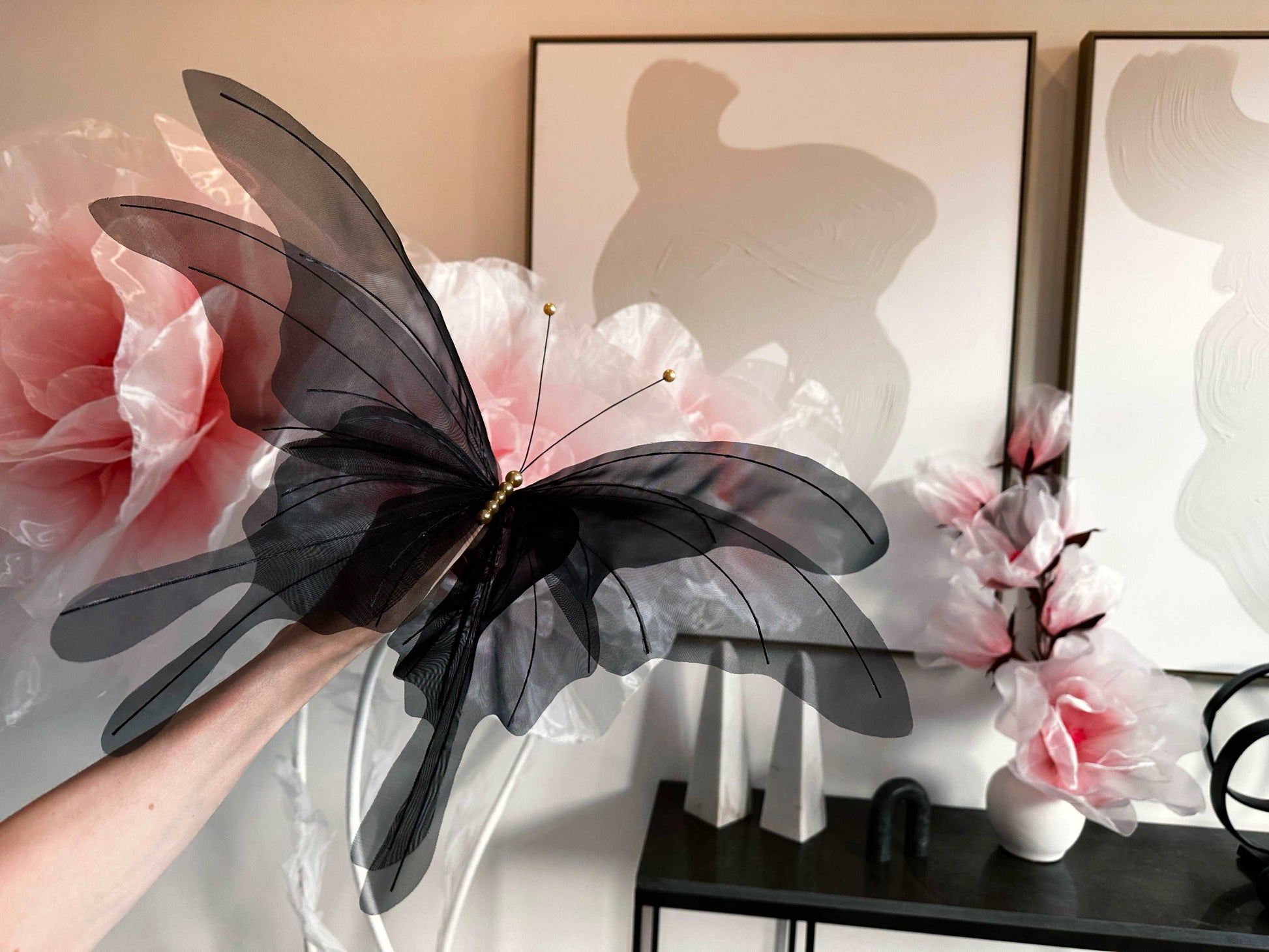 Giant Butterfly Decor DIY