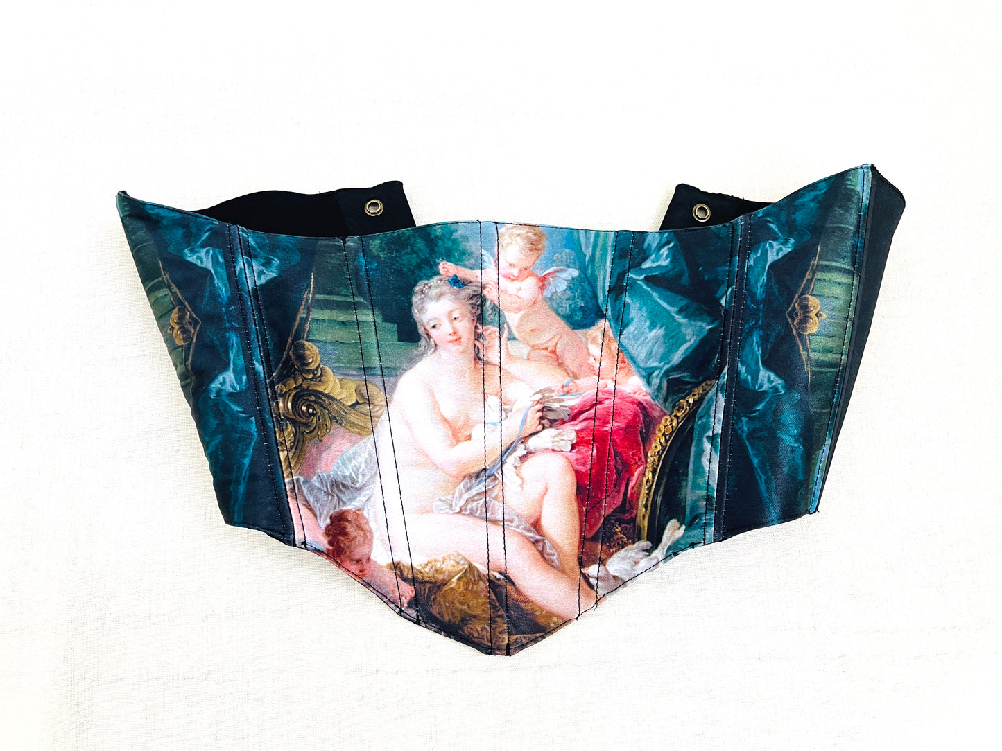 Exquisite Underbust Corset Belt - Inspired by François Boucher's Painting