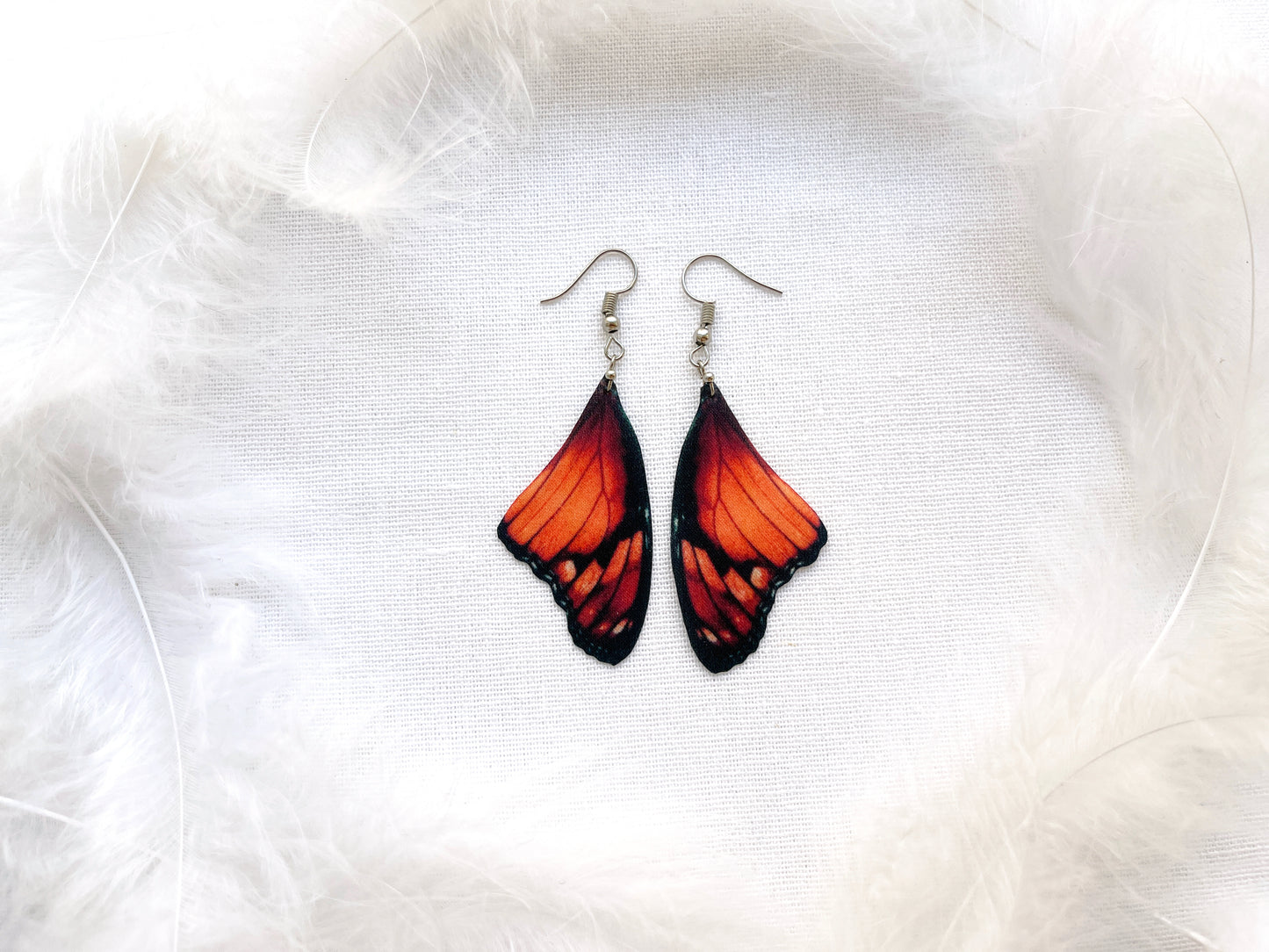 Unique Multicolor Butterfly Earrings