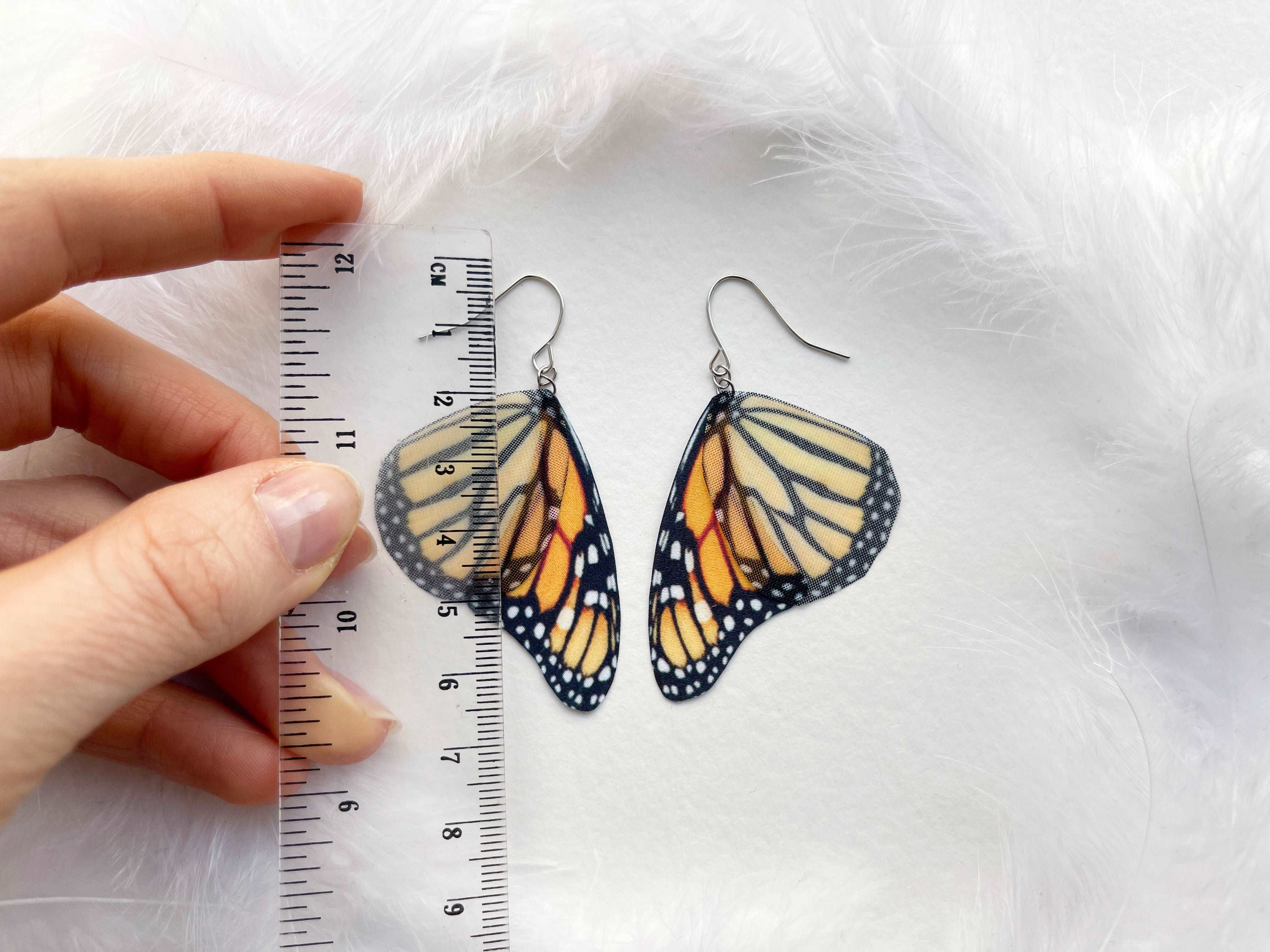 Monarch Butterfly Earrings – Coco and Duckie
