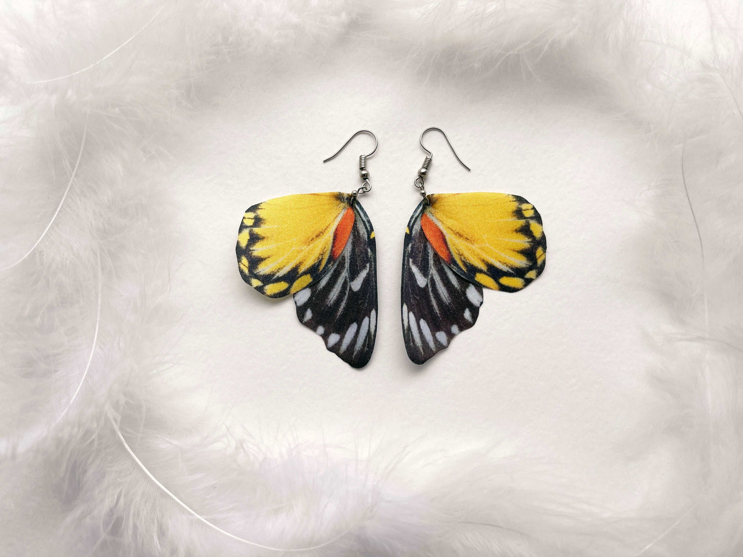 Butterfly Wings Earrings in Boho Style