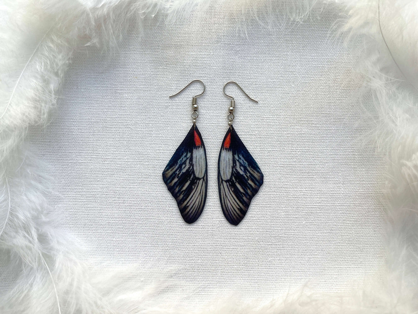 Gothic Butterfly Wing Earrings with Intricate and Beautiful Design