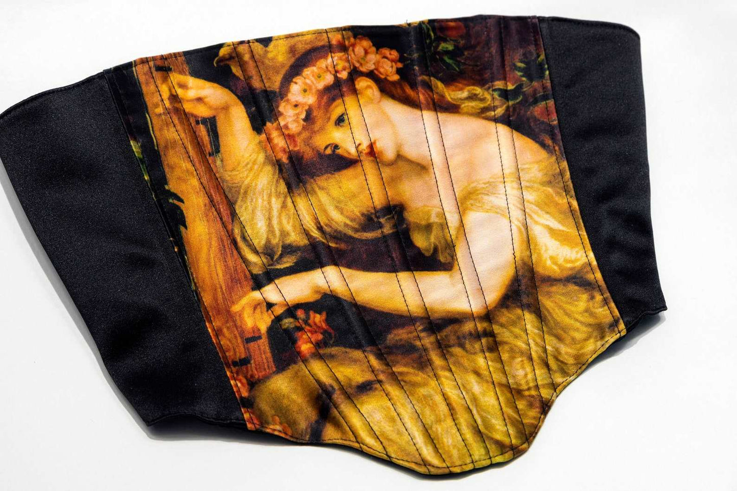 Dante Gabriel Rossetti Inspired Corset - Side View