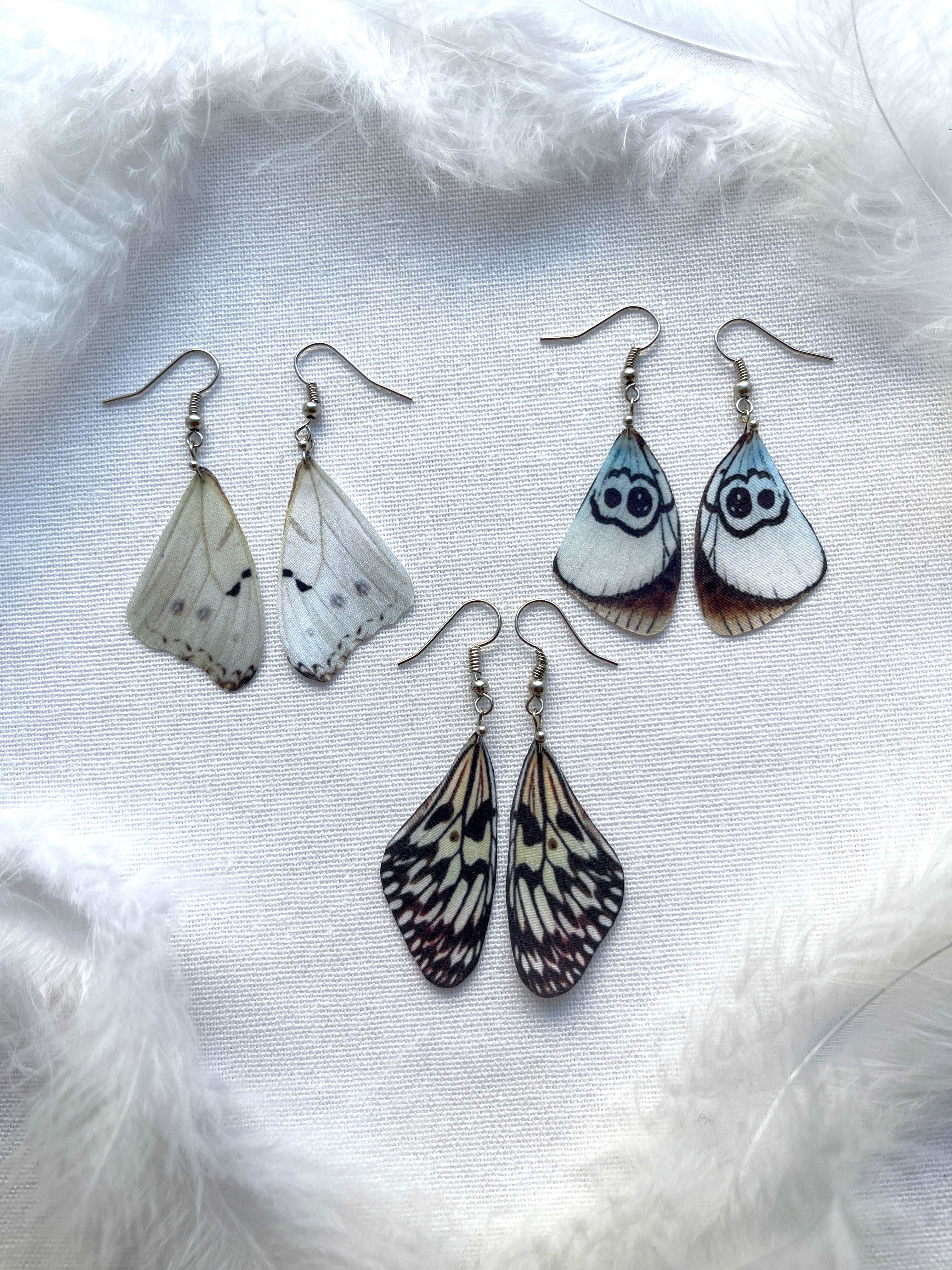 Butterfly wing jewelry, real butterflies, butterfly pendants, butterfly earrings, real butterfly gifts, jewelry with store butterfly wings