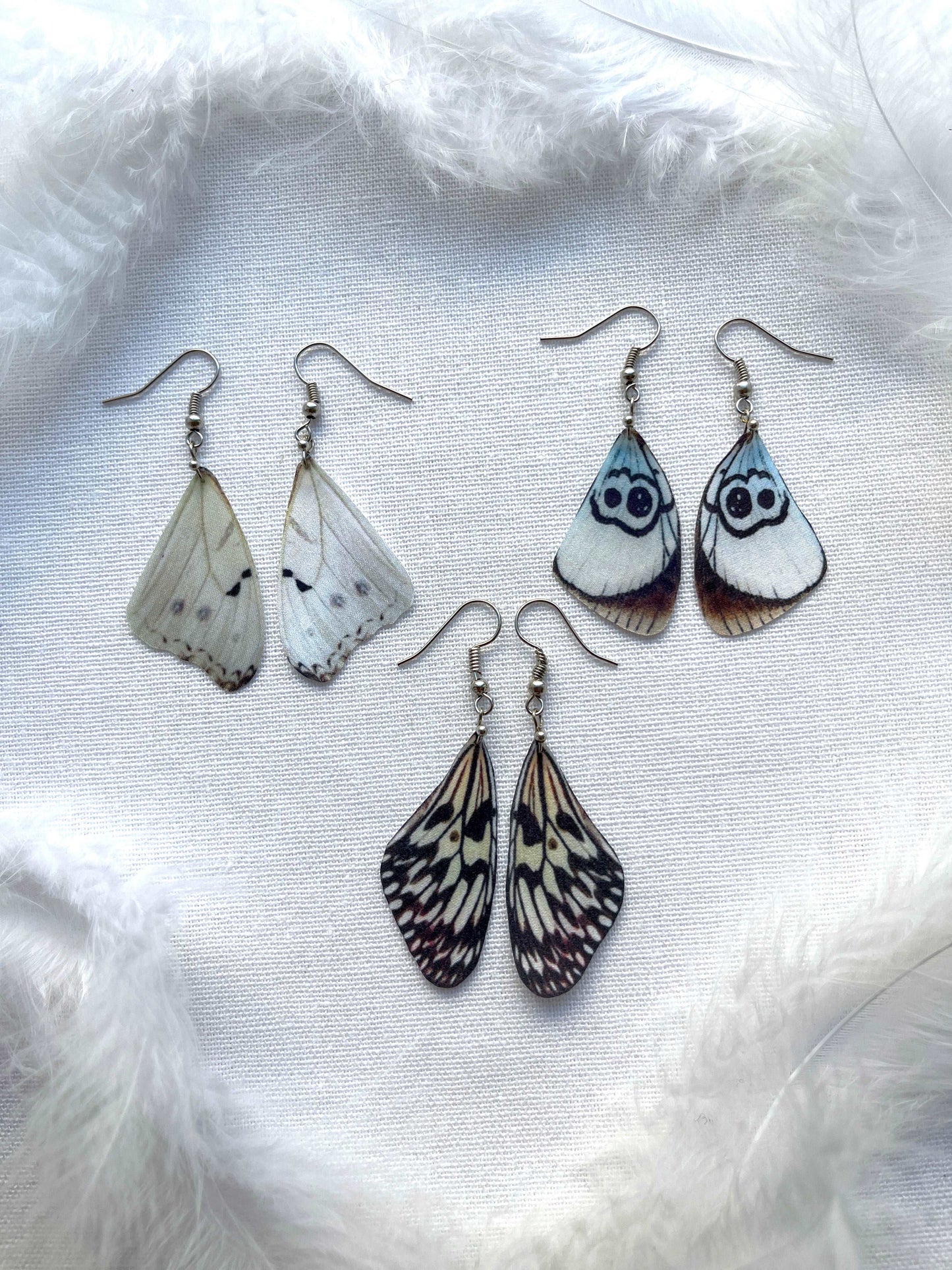 Fairy Earrings with Intricate Butterfly Wings and Boho Style