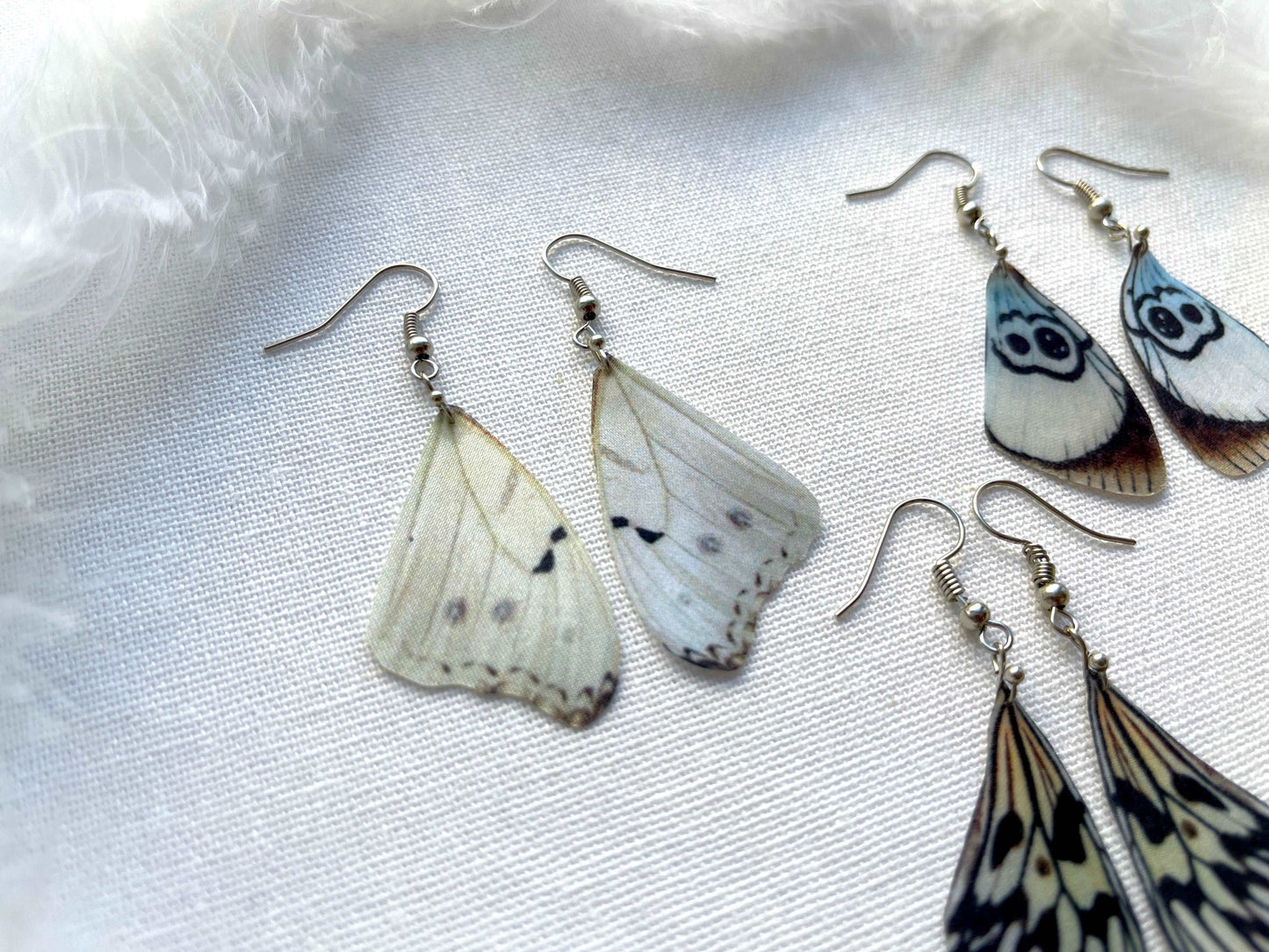 Silk Butterfly Earrings with Aesthetic and Elegant Look