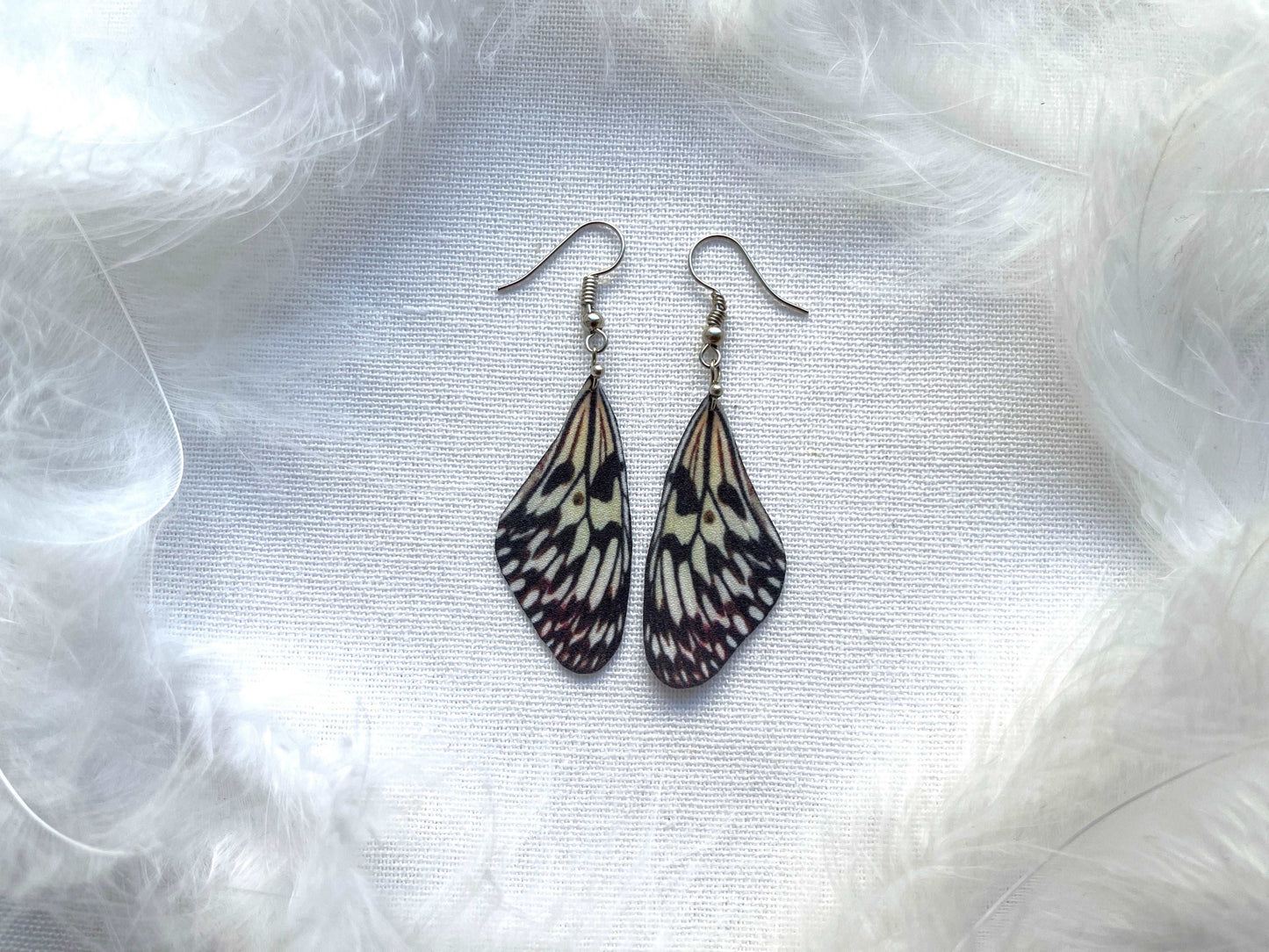 Paperkite butterfly wing earrings